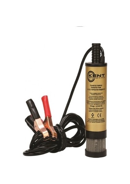12 Volt Mazot Aktarma Pompası, Dc Sintine Pompası 42 mm Dış Çap MAP01