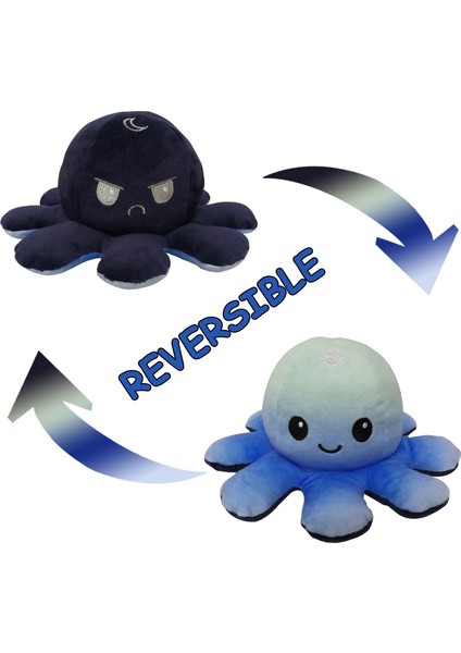 Peluş Tersinir Peluş Doldurulmuş Hayvan Ruh Hali Çift Taraflı (Yurt Dışından)