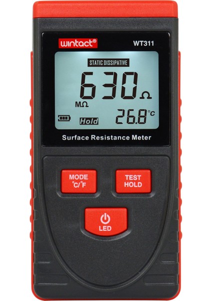 WT311 Yüzeysel Direnç Ölçer Surface Resistance Meter