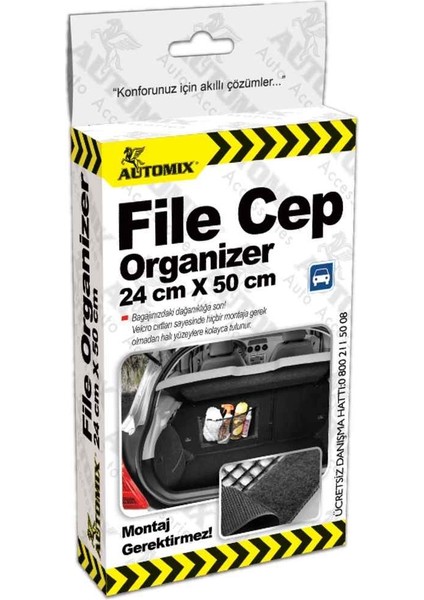 File Cep Organizer 24X50 cm