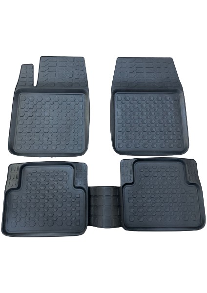 Seat Leon 2 2006-2012 4d Arven Siyah Kaucuk Oto Paspas