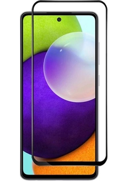 Samsung Galaxy M52 Full Kapatan Fiber Nano Ekran Koruma Siyah