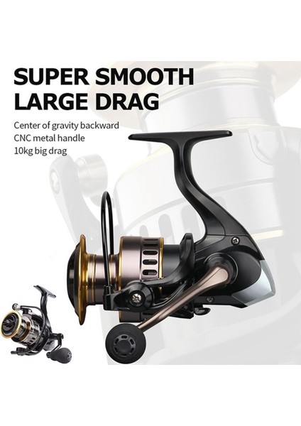 Yüksek Hızlı Reel 15LB Sürükle Sistemi Balıkçılık Reel Tekerlek Sağ Sol El 3000 (Yurt Dışından) modelleri