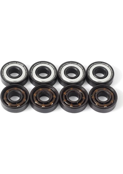 16 Kaykay Rulmanlar Set Longboard Tekerlekler Için 8mm Hassasiyet (Yurt Dışından)