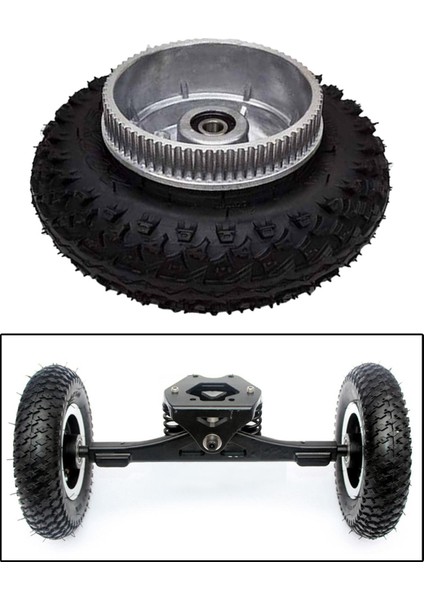 Off-Road Elektrik Kaykay 72 Diş Dişli Motor Tekerlek Şişme Tekerlek (Yurt Dışından) indirimleri