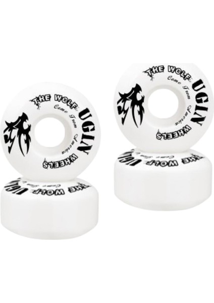 4 Pack Dayanıklı Kaykay Tekerlekleri 52X30MM Longboard Rulo Tamir Tekerlek Parçaları (Yurt Dışından)
