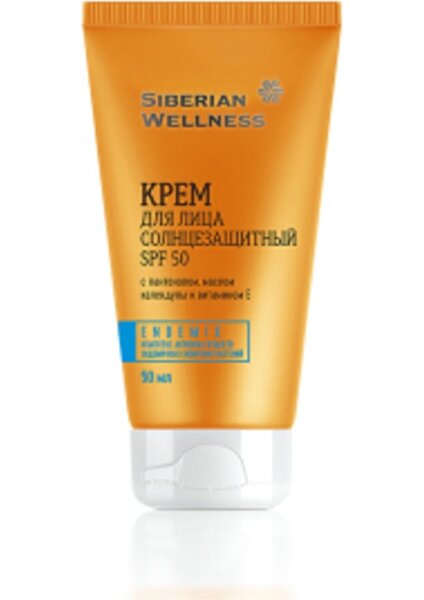 Siberian Wellness Sun Care Face Cream Spf 50 - Endemıx™ Güneş Kremi