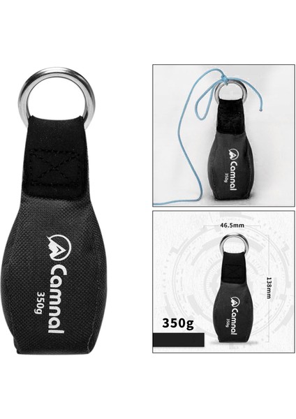 Arborist Ağırlık Çantası 12.35OZ Ağaç Tırmanma Ipi Arma Ekipmanları Siyah (Yurt Dışından) modelleri