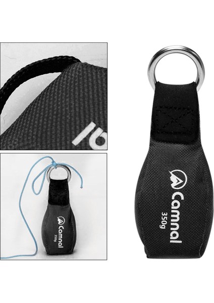 Arborist Ağırlık Çantası 12.35OZ Ağaç Tırmanma Ipi Arma Ekipmanları Siyah (Yurt Dışından) fırsatları