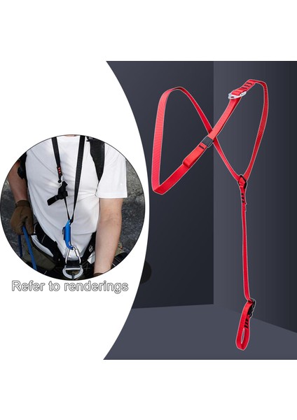 Tırmanma Göğüs Ascender Omuz Askısı Dağcılık Kurtarma Koşum (Yurt Dışından) modelleri