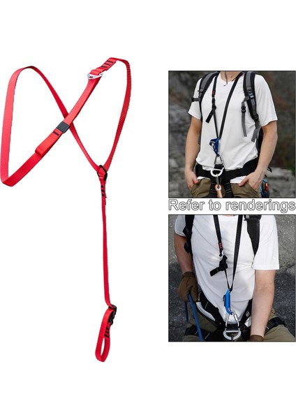 Tırmanma Göğüs Ascender Omuz Askısı Dağcılık Kurtarma Koşum (Yurt Dışından) indirimleri