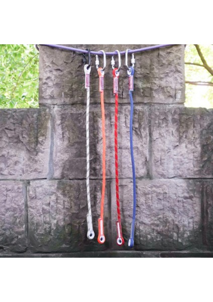 Premium 10.5mm Kaya Tırmanışı Düğümlü Ön Dikilen Göze Göz Prusik Halat - 60CM (Yurt Dışından) fiyatları