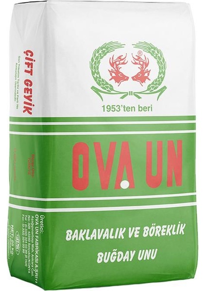 Ova Çift Geyik Un 25 kg