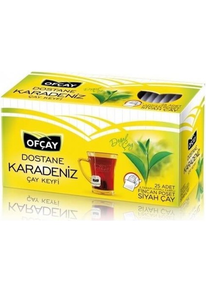 Bardak Dostane Bergamotlu Siyah Çay 2 gr x 25 Ad