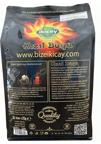 Demlik Poşet Kızıl Büyü 700 gr