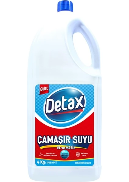 Detax Çamaşır Suyu 4 kg