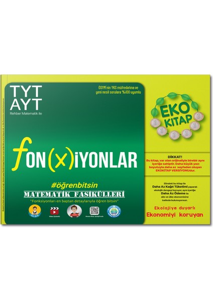 Kampüs TYT - AYT Matematik Fasikülleri-Fonksiyonlar Eko