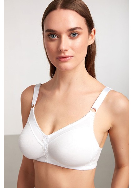 Carol Pamuklu Balensiz Sutyen Beyaz modelleri