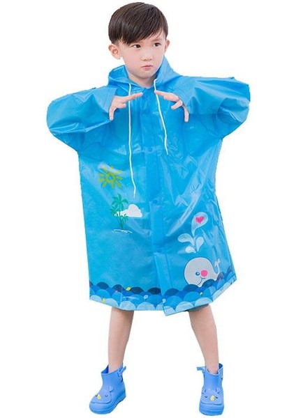 Hayvan Figürlü Kapüşonlu Çocuk Yağmurluk - Çocuk Yağmurluğu - Unisex Yağmurluk modelleri