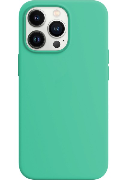 Buff Apple iPhone 13 Pro Rubber S Kılıf Cornflower Su Yeşili fiyatları