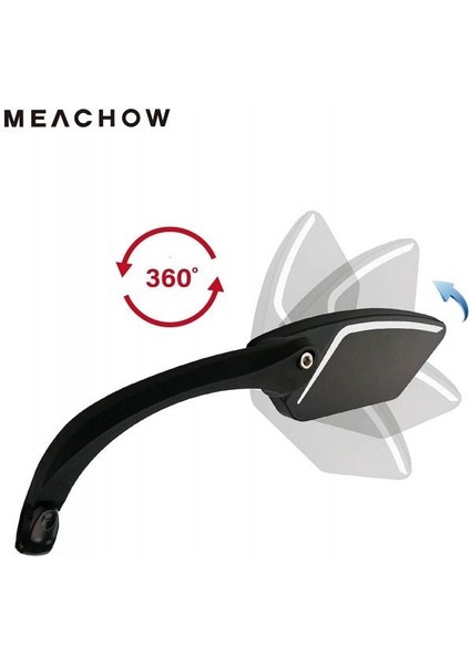 ME-002SR Sağ Bisiklet Aynası Kelepçe Montaj Gümüş Lens fiyatları