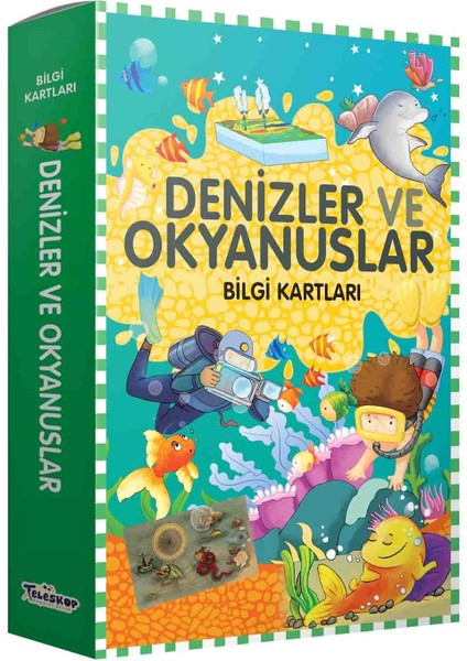 Denizler ve Okyanuslar Bilgi Kartları - Kolektif