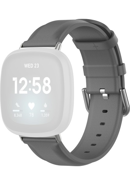 puluz Fitbit Versa 3 / Puluz Fitbit Sense Saat Kayışı Gri (Yurt Dışından)