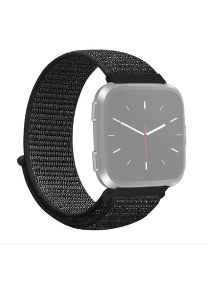 puluz Fitbit Versa 1 / 2 Için Saat Kayışı Siyah (Yurt Dışından)