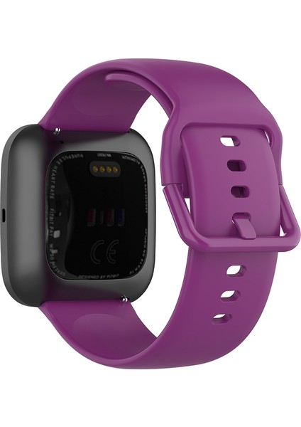 puluz Fitbit Versa 2 / Versa / Versa Lite / Blaze Için Renkli Toka Silikon Saat Kayışı Pembe (Yurt Dışından) fırsatları