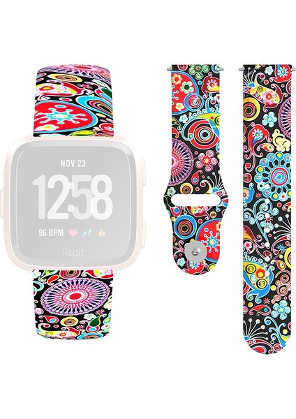 puluz Fitbit Versa 2 / Lite Saat Kayışı Çok Renkli (Yurt Dışından)