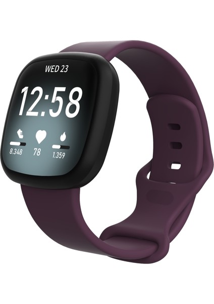 puluz Fitbit Versa 3 / Silikon Kordonlu Saat Kayışı Lacivert (Yurt Dışından) fiyatları