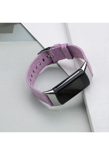 puluz Fitbit Charge 5 Için Kanvas Kordonlu Saat Kayışı Gri (Yurt Dışından) indirimleri