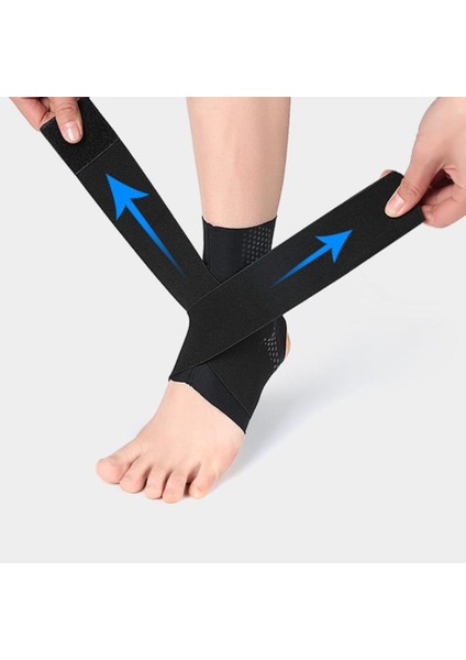 Achilles Tendonit Xl Için Ayak Bileği Brace Sıkıştırma Kol Ayarlanabilir Sarma (Yurt Dışından)