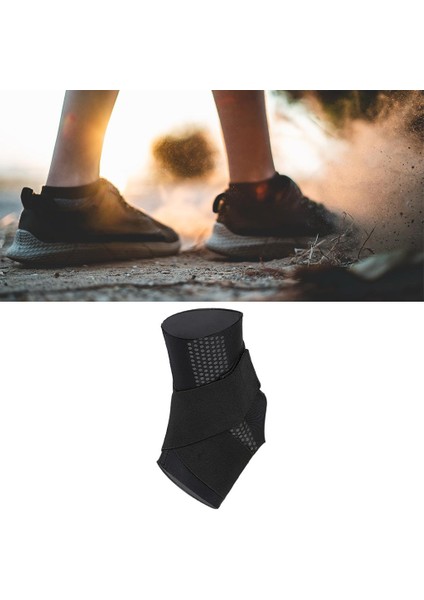 Achilles Tendonit L Için Ayak Bileği Brace Sıkıştırma Kol Ayarlanabilir Sarma (Yurt Dışından)