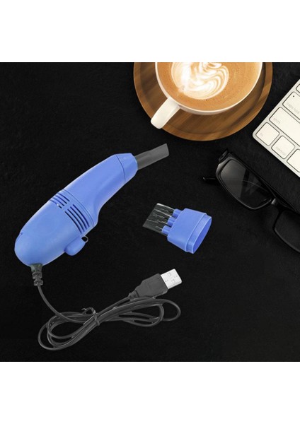 El Masaüstü Elektrikli Süpürge Hava Vakum Süpürge Saçlar Arabalar Için Mavi (Yurt Dışından) fırsatları