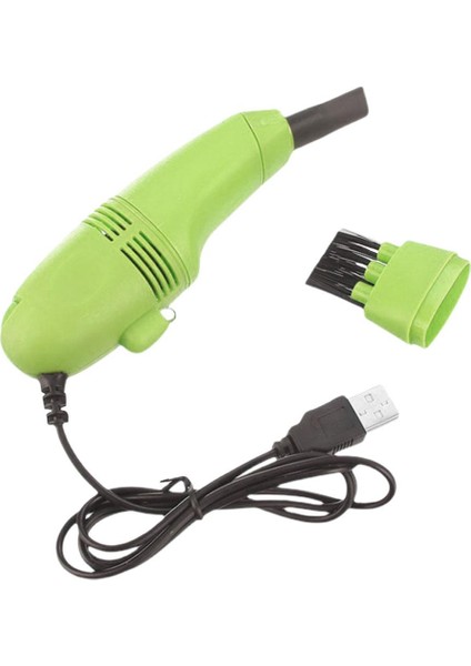 Mini Masa Tozu Toz Toplayıcı Fırça Araba Pc Kamera Için Pet Kıllar Yeşil (Yurt Dışından)
