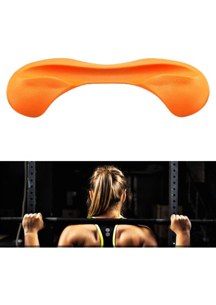 Barbell Squat Pad Boyun Veya Omuz Koruyucu Bar Ağırlık Kaldırma Turuncu (Yurt Dışından) modelleri
