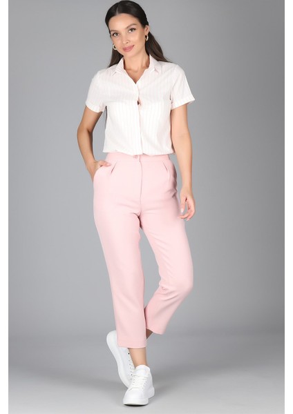 Sweetness Kadın Pudra Havuç Pantolon modelleri