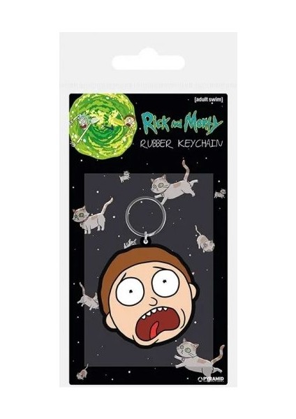 Anahtarlık Rick And Morty (Morty Terrified Face)