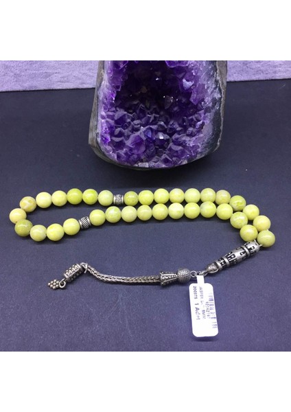 Doğal Taş Jasper Sarı 8mm