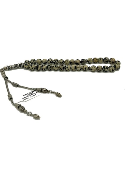 Doğal Taş Jasper Dalmaçyalı 8mm.