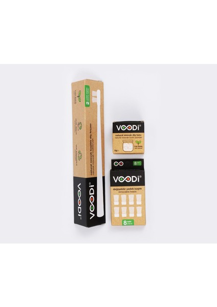 Voodi® Misvak Başlıklı Diş Fırçası Tekli Set