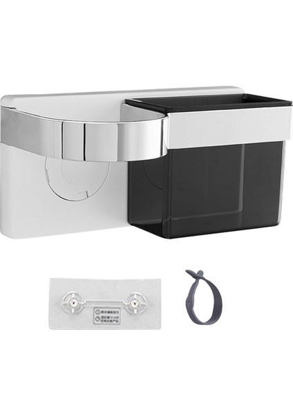 Saç Kurutma Makinesi Raf Yumruk Duvara Monte Barbershop Çok Fonksiyonlu Büyük Saç Kurutma Makinesi Asılı Raflar Için (Yurt Dışından)