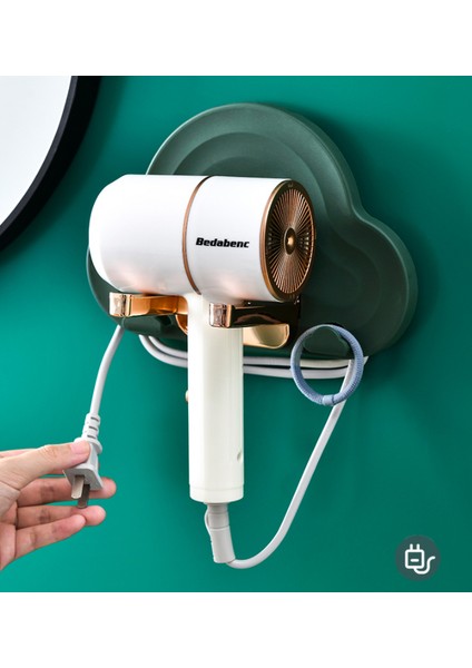 Banyo Saç Kurutma Makinesi Depolama Raf Katlanır Boks Saç Kurutma Makinesi Depolama Raf Banyo Tuvalet Duvarı Monte Saç Kurutma Makinesi Raf | Banyo Rafları (Yurt Dışından)