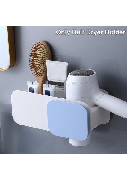 Etiket ile Abs ile Abs Kolay Kurulum Saç Kurutma Makinesi Tutucu Evrensel Hiçbir Sondaj Ağır Hizmet Tipi 2 Bölme Duvara Monte Salon | Banyo Rafları (Yurt Dışından) fırsatları