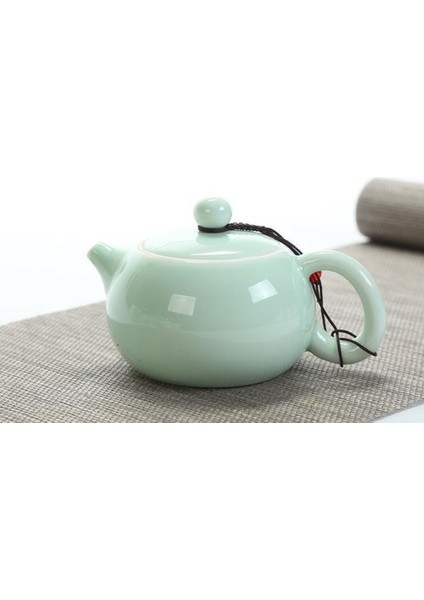 Kung Fu Çay Seti Ev Küçük Set, Bir Tencere, Dört Bardak, Taşıma Çantası, Basit Japon Ofis Express Kupası, Açık Seyahat (Yurt Dışından)