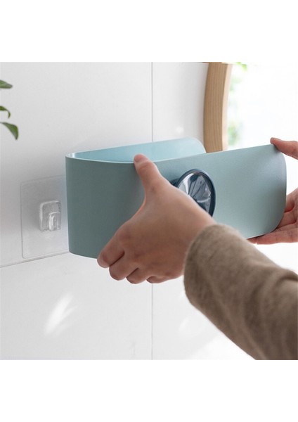 Duvara Monte Saç Kurutma Makinesi Tutucu Raf Plastik Depolama Raf Mutfak Banyo Organizatör Saç Kurutma Makinesi Raf Ev Organizatör | Banyo Rafları (Yurt Dışından) modelleri