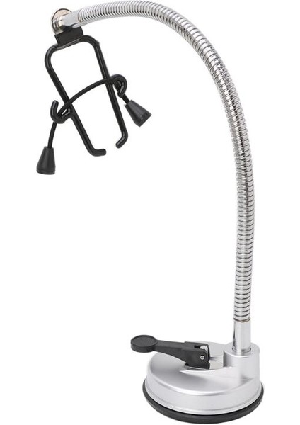 N0HB Masaüstü Saç Kurutma Makinesi Tutucu Paslanmaz 360 Derece Rotasyon Eller Serbest Standı | Banyo Rafları (Yurt Dışından)