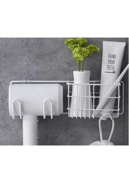 Ev Punch-Free Razor Saç Kurutma Makinesi Raf Banyo Duvar Asılı Raf Paslanmaz Çelik Depolama Raf YL093 (Yurt Dışından) fiyatları