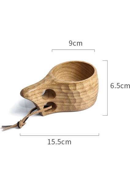 1 Adet 200 ml Yüksek Kalite Hünnap Ahşap Scandinavia Ahşap Fincan Kıvırcık Su Kupası Suyu Süt Çay Kahve Içme Kupası | Teacups (Yurt Dışından) fiyatları